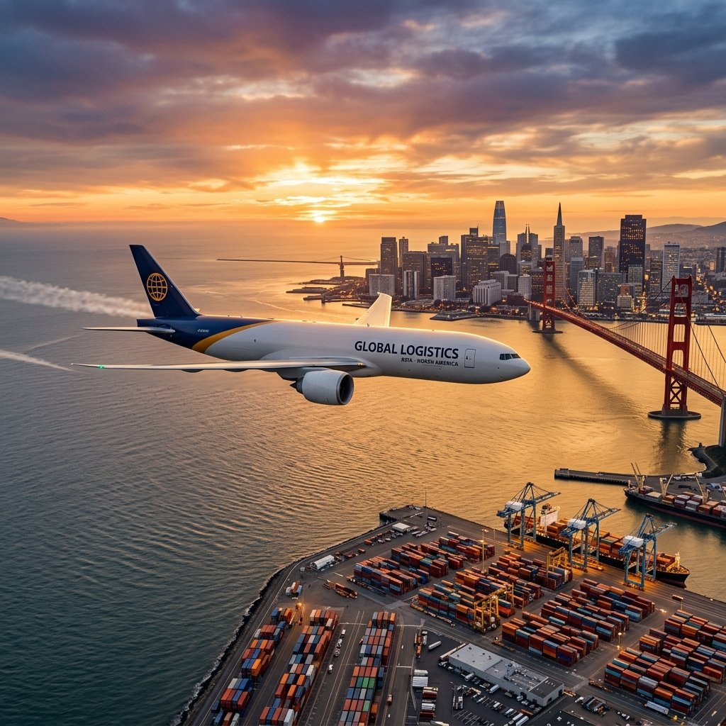 China to North America